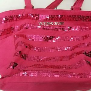 Victoria's Secret pink tote